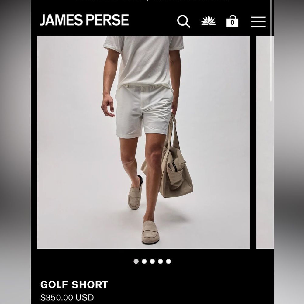James Perse Golf Short